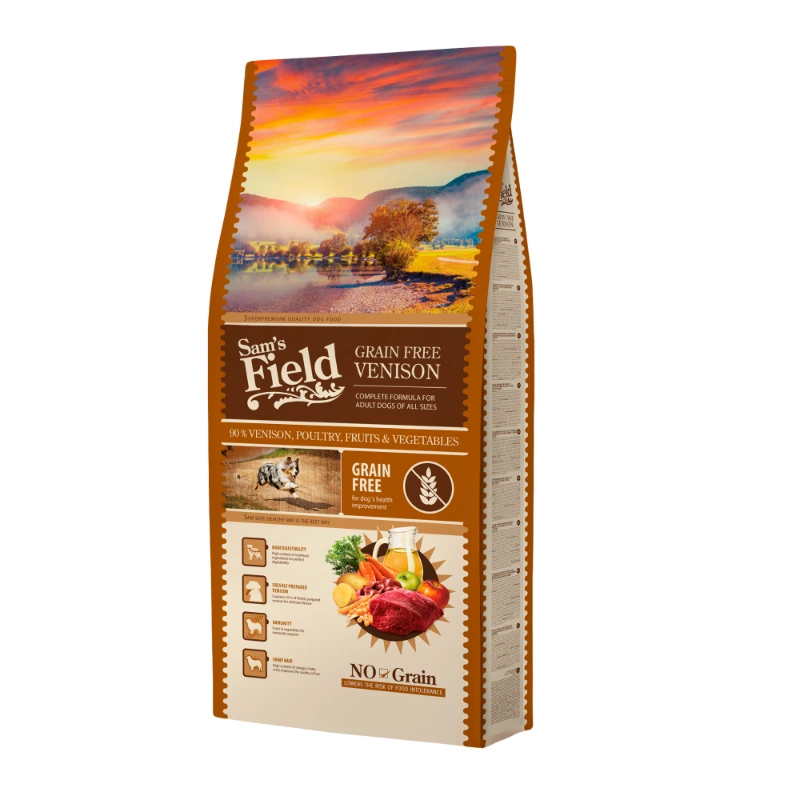 Sams Field Grain Free divljač 13kg