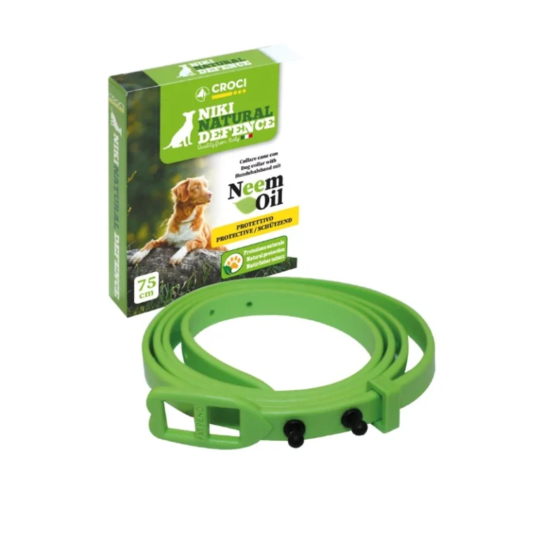 Toby Lex NIKI Natural ogrlica s Neem uljem 75 cm za pse