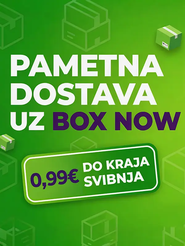 DOSTAVA NA BOX NOW paketomate !
