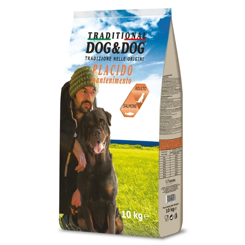 Dog & Dog Traditional s lososom 10 kg
