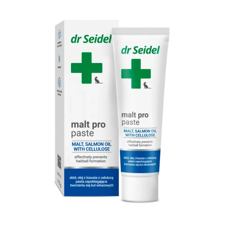 Toby Lex Dr Seidel Malt Pro pasta za mačke protiv kuglica dlake 115 g