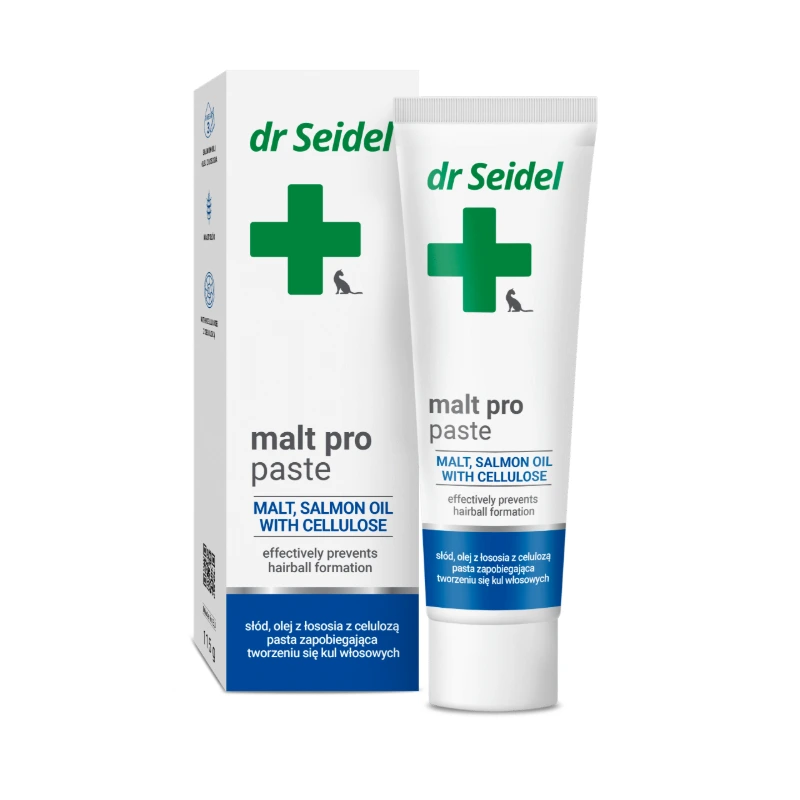 Dr Seidel Malt Pro pasta za mačke protiv kuglica dlake 115 g