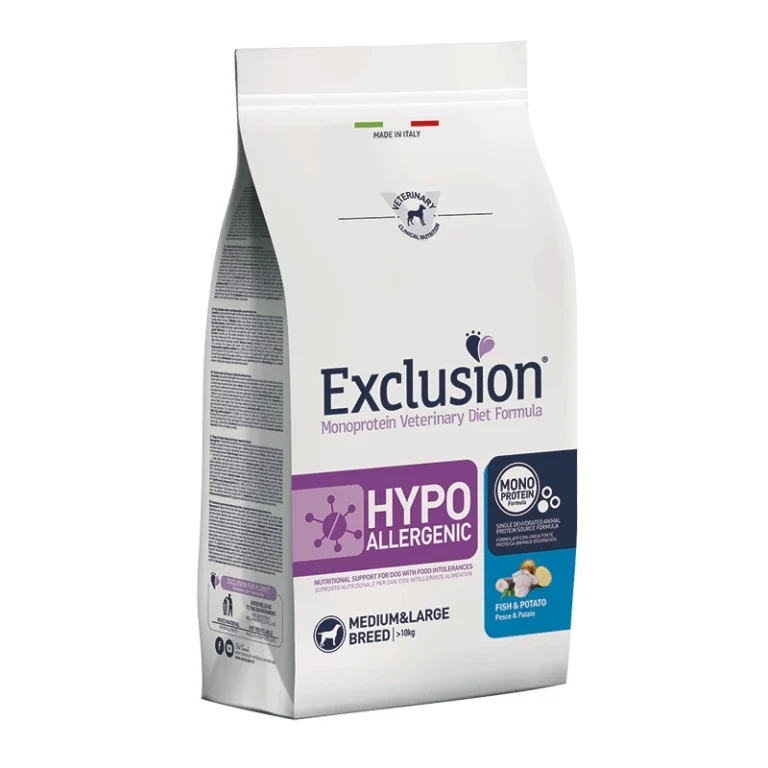 Toby Lex Exclusion Monoprotein VD hipoalergena riba i krumpir za pse srednjih i velikih pasmina 2kg