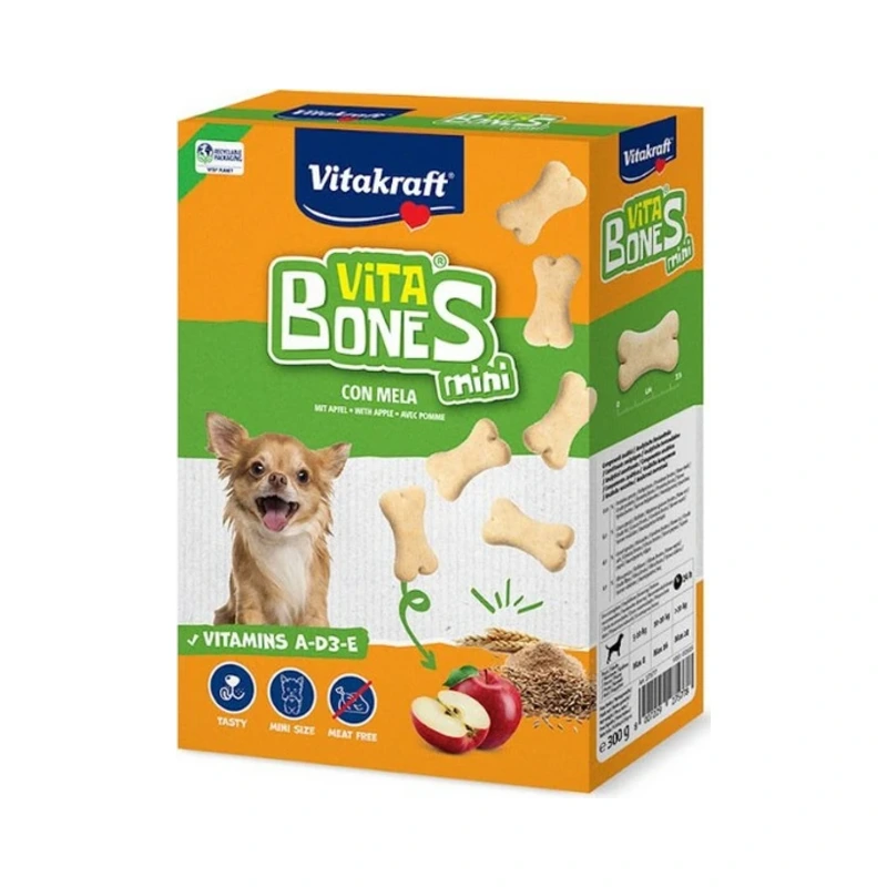 Vitakraft Vita Bones Mini s jabukom 300 g