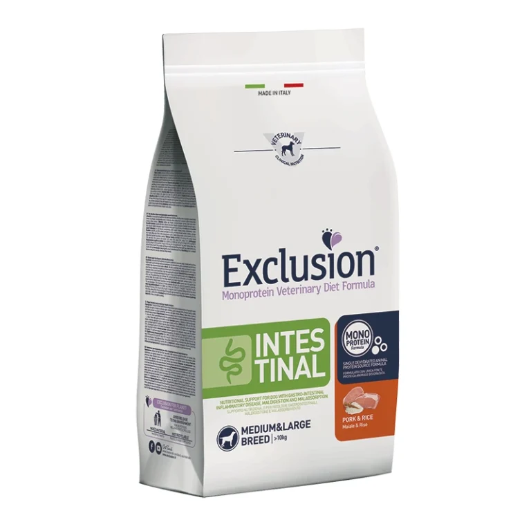 Toby Lex Exclusion Monoprotein VD Intestinal svinjetina & riža 12kg