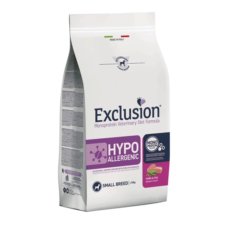 Toby Lex Exclusion Monoprotein VD hipoalergena svinjetina & grašak 2kg