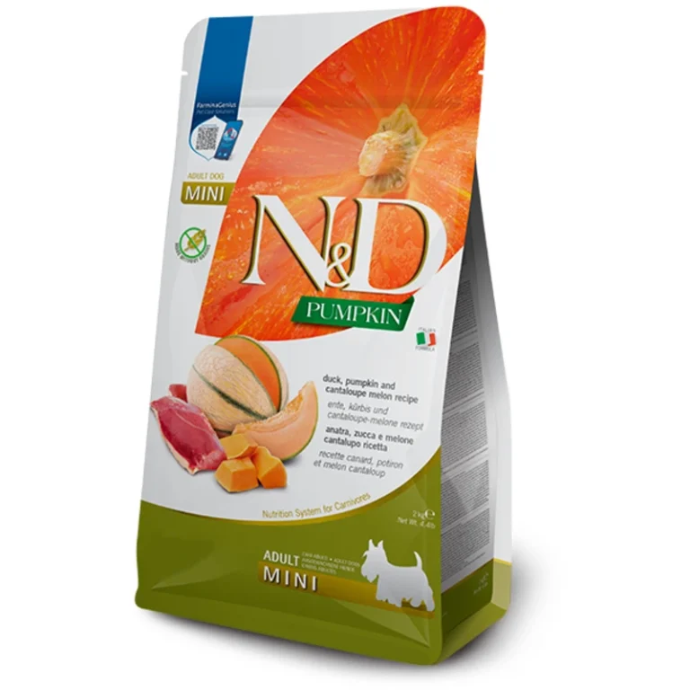 Toby Lex Farmina N&D Pumpkin Duck & Cantaloupe Melon Adult Mini 2 kg